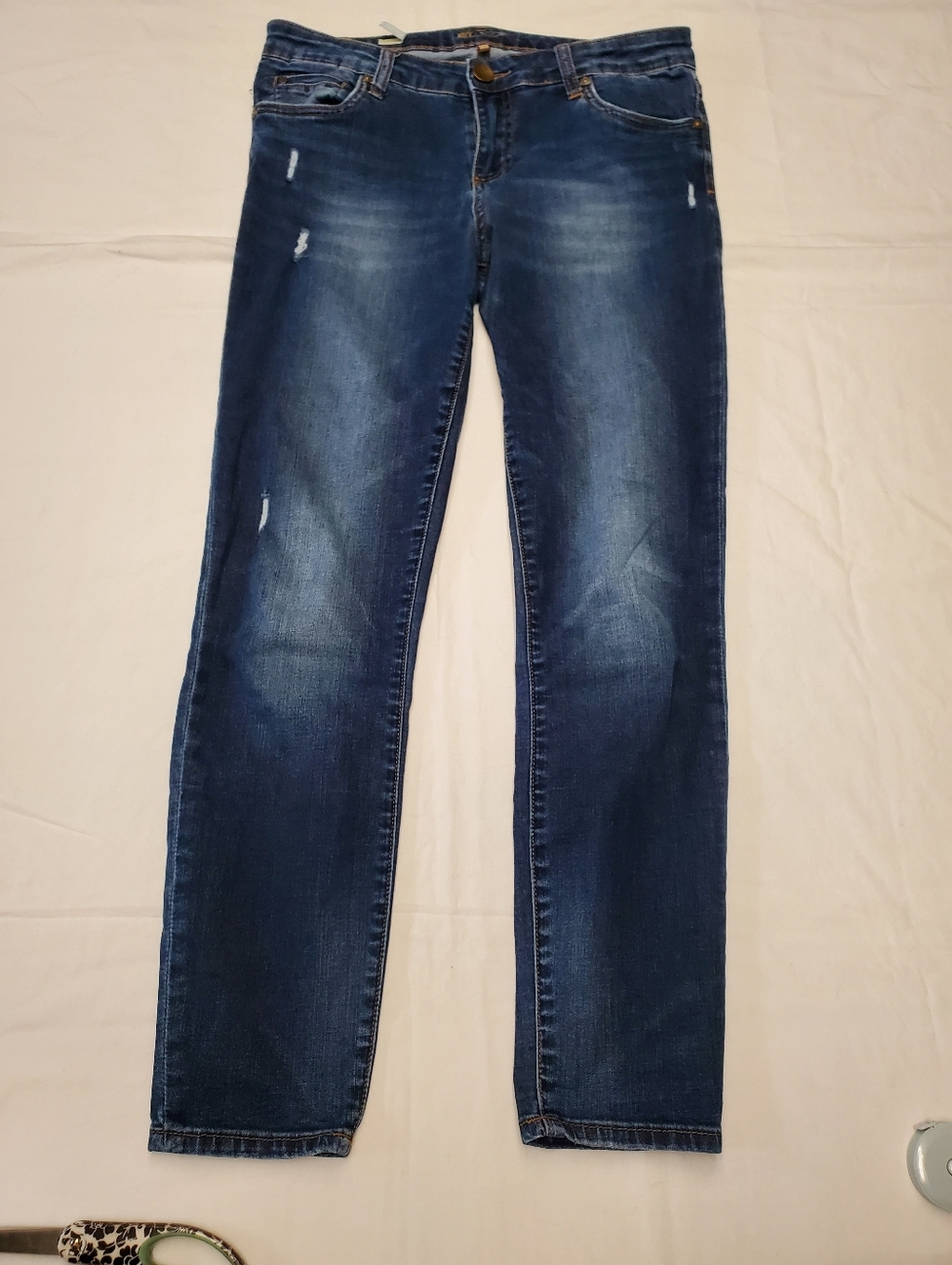 Kut From The Kloth Toothpick Skinny Jeans Womens 10S Dark Wash Stretch Slim Fit